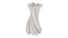 Camila White 3D Printed Ceramic Vase