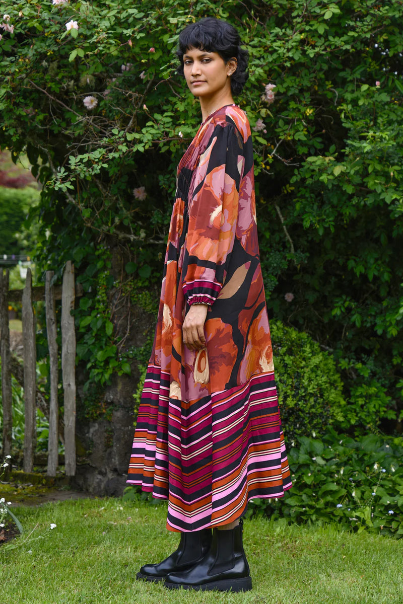 Dress To Impress Dress | Pink Multi Floral Hamilton & Murray Boutique Dress To Impress Dress | Pink Multi Floral Hamilton & Murray Boutique