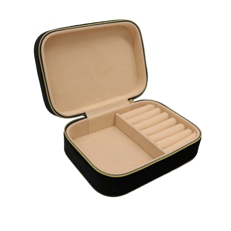 Rectangle velvet Jewellery box Hamilton & Murray Boutique