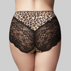 The Knicker Precision Lace Full Brief Animal Print