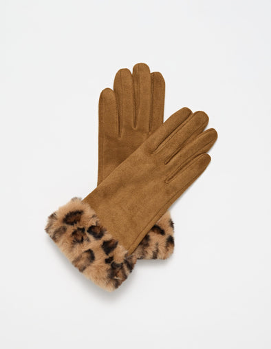 Stella & Gemma - Gloves Ginger Leopard