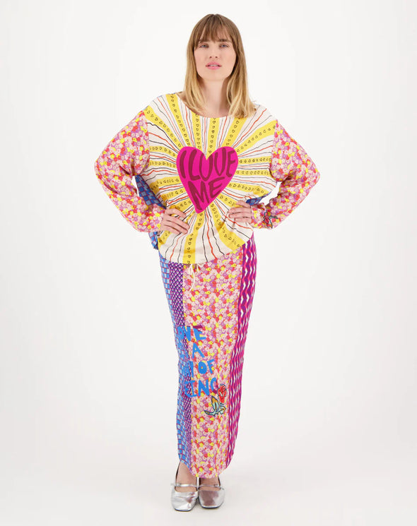 Beatrice Blouson Top