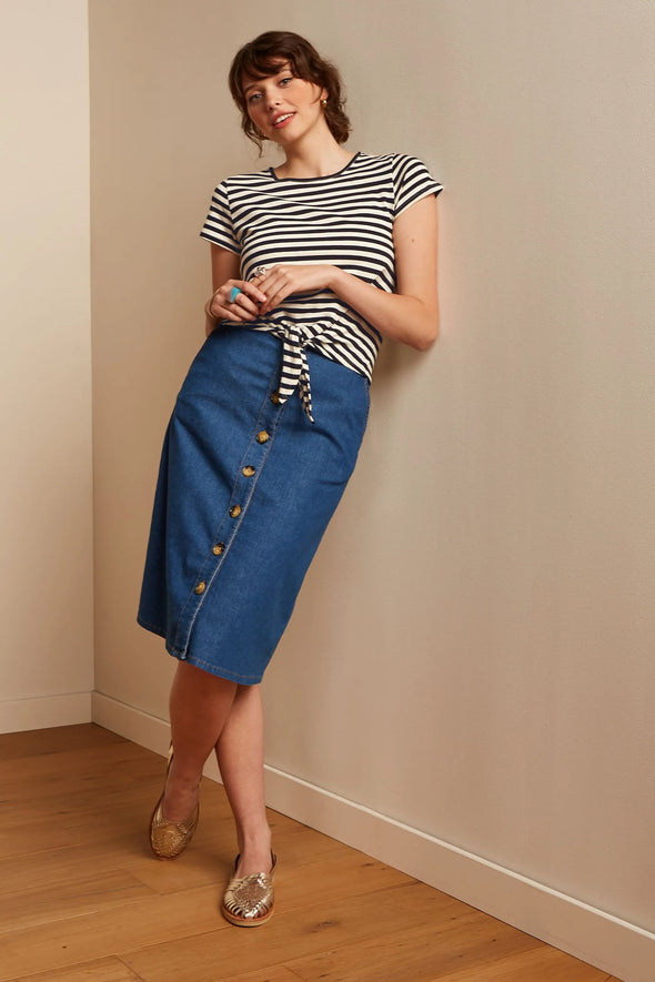 Marie Skirt Chambray