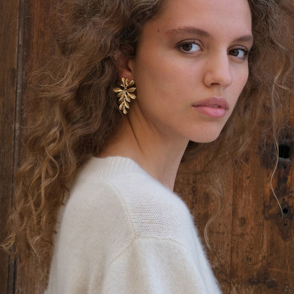 Botanic Earrings - Gold