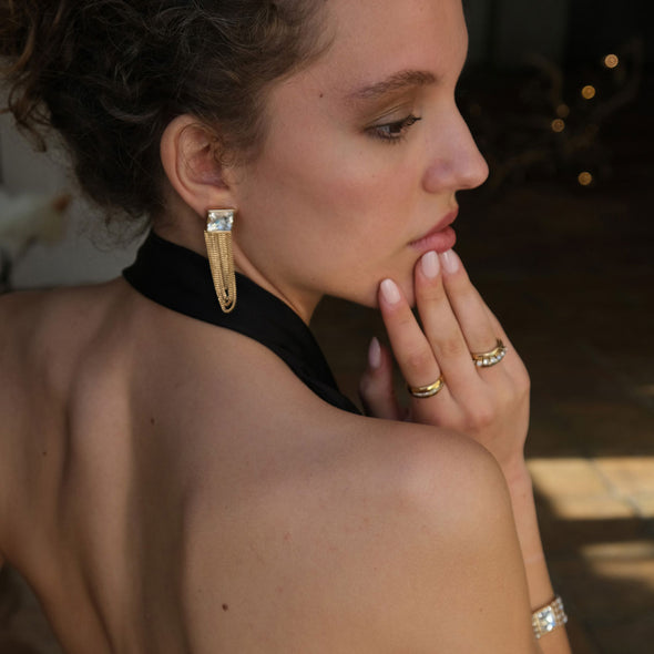 Statements Earrings - Gold