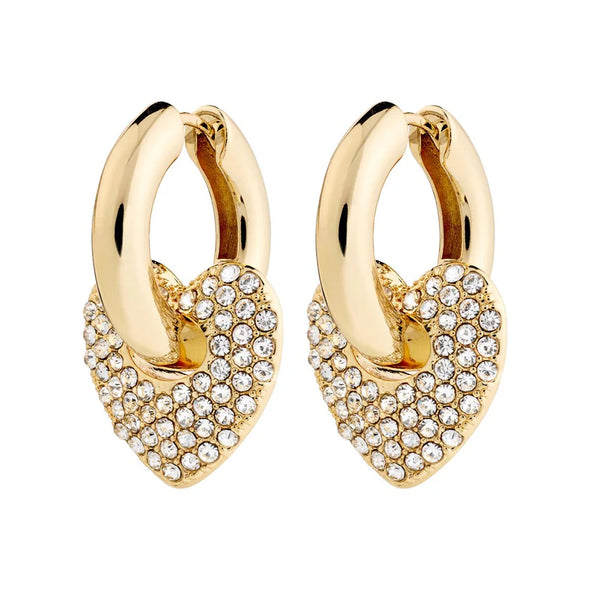 Dune Heart Earrings