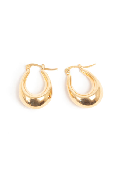 Chunky Earrings - Gold
