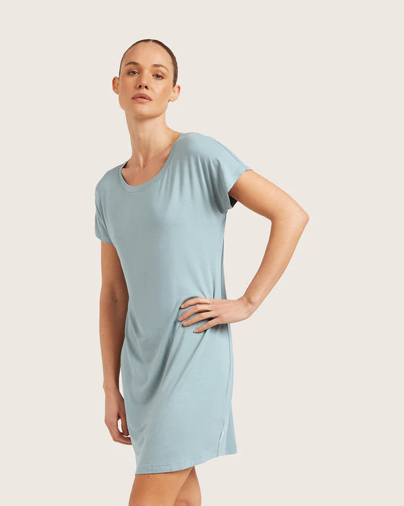Goodnight Nightdress-Mineral Blue