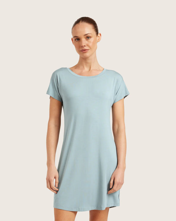 Goodnight Nightdress-Mineral Blue