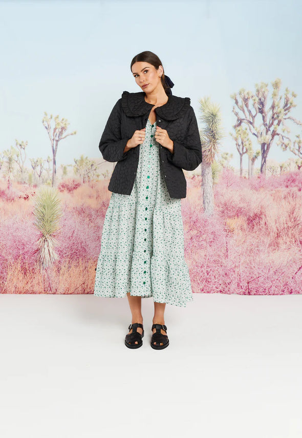 Remark jacket black Flora