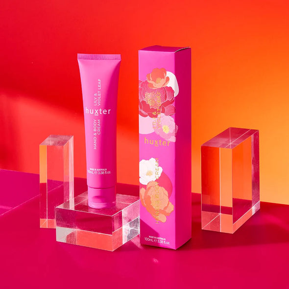 Hand & Body Cream 100ml - Lilly/Violet Leaf