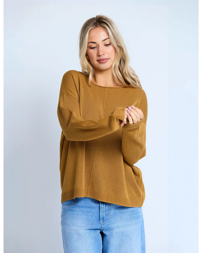 Nina Burnt Copper Jumper