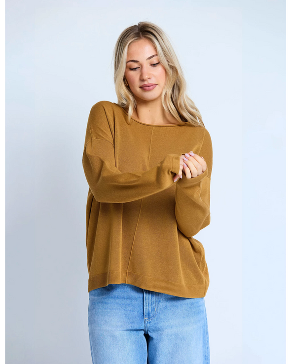 Nina Burnt Copper Jumper