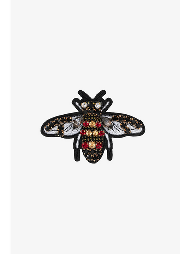 Ruby Bee Brooch