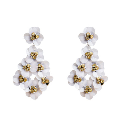 Flower Drop Earrings
