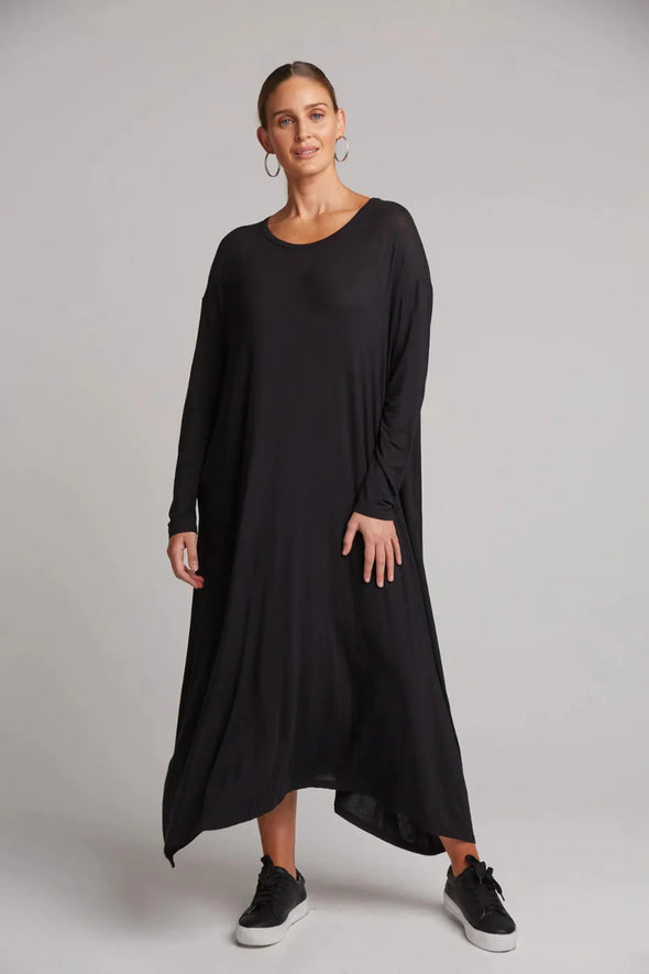 Studio Jersey Dress - Ebony