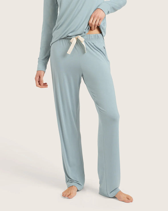 Goodnight Sleep Pants-Mineral Blue