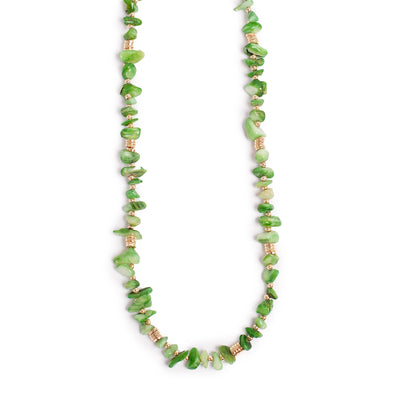 Necklace - Wild Nature - Green Shell