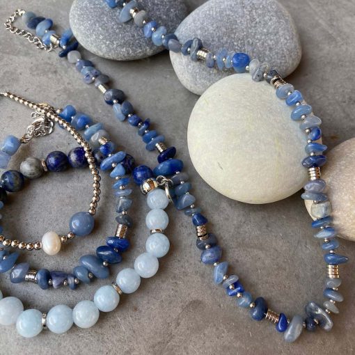 Necklace - Wild Nature- Blue Stone