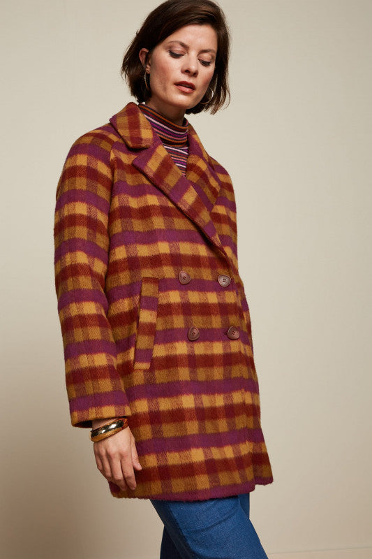 Amelie Coat - Wylde Check