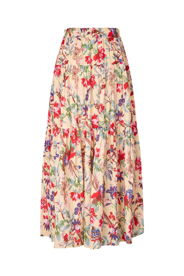Sunset Maxi skirt Flower Print