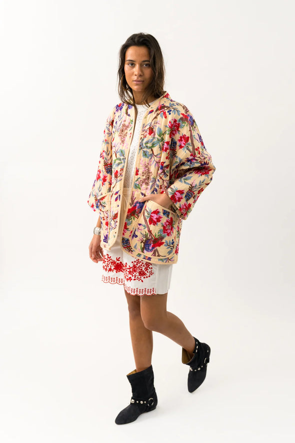 Lulu Jacket Flower Print