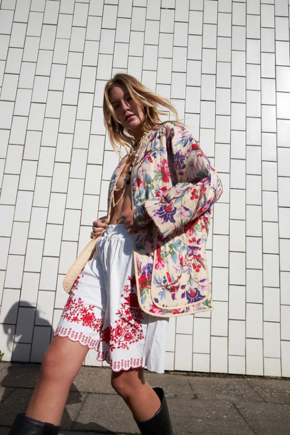 Lulu Jacket Flower Print