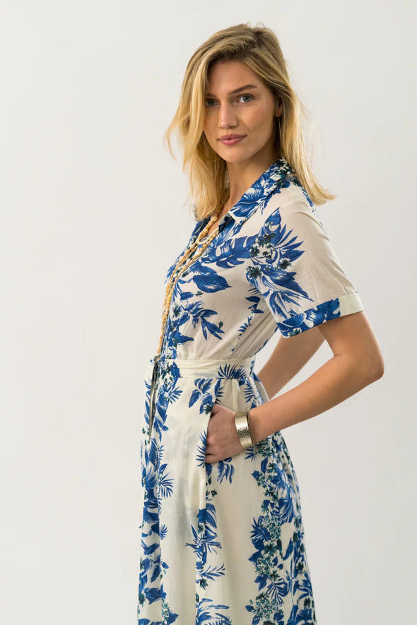 Blake Maxi Dress - Blue
