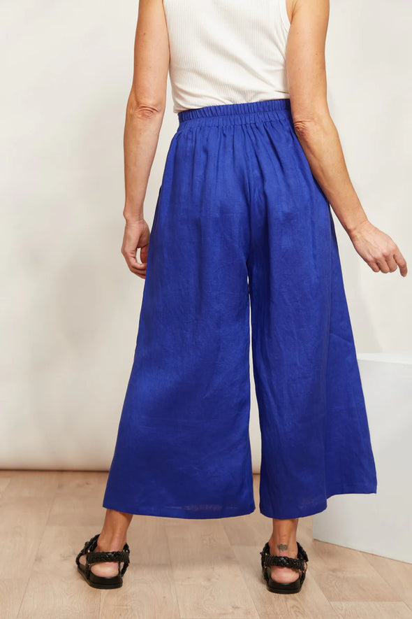 Halcyon Crop Pant-Cobalt