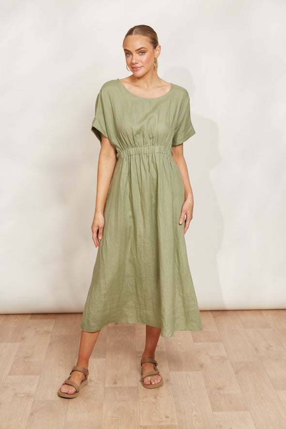 Sojourn Dress-Aloe