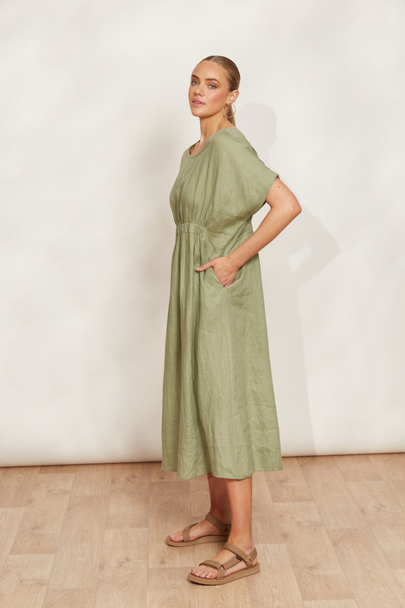 Sojourn Dress-Aloe