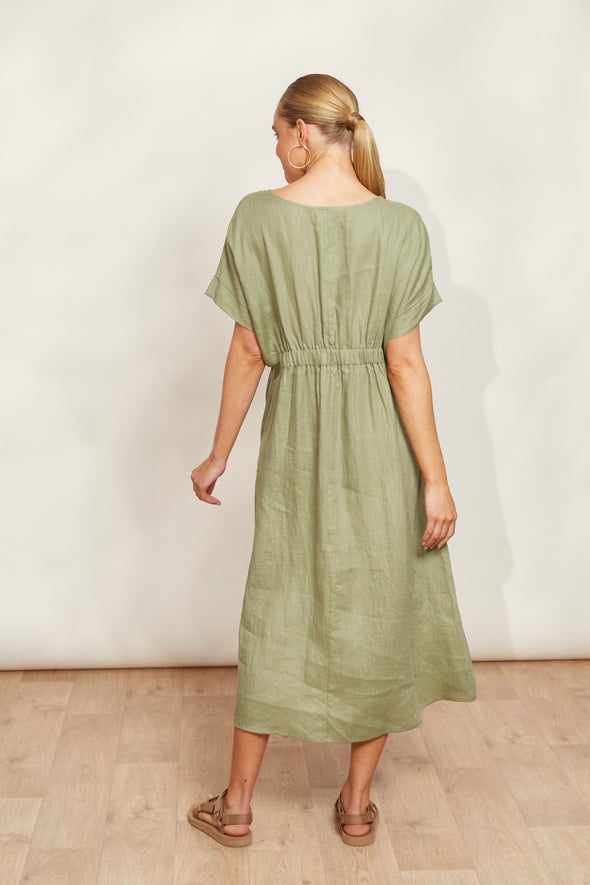 Sojourn Dress-Aloe