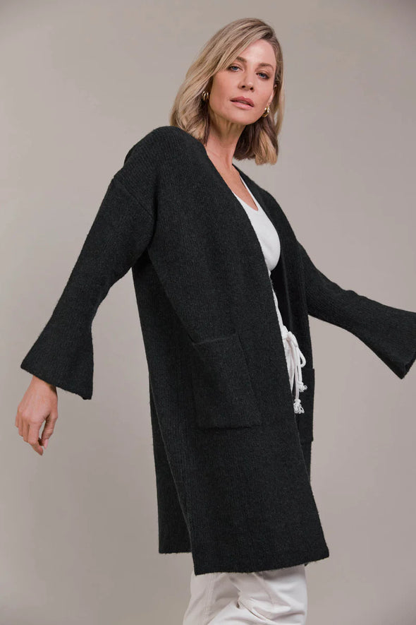 Merano Oversize Cardigan One Size - Charcoal
