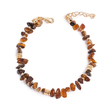 Bracelet - Nature Beads- Tigereye
