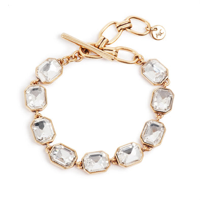 Reflections Crystal Bracelet - Gold