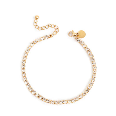 Tennis Bracelet 2mm - Gold