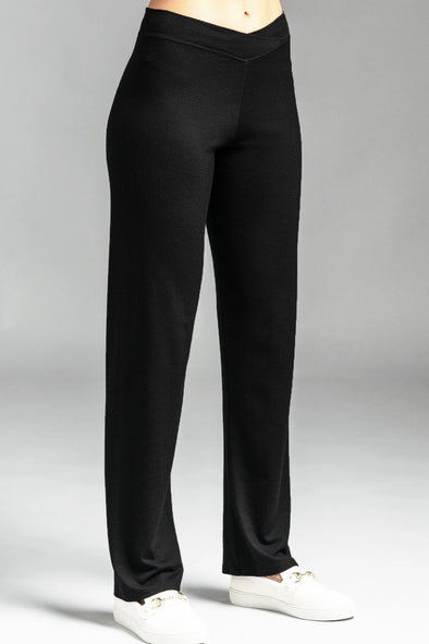 Slim leg slouch pant