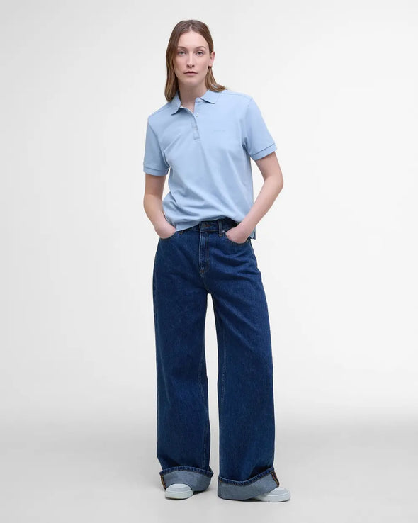 Blue Bowford Polo Top