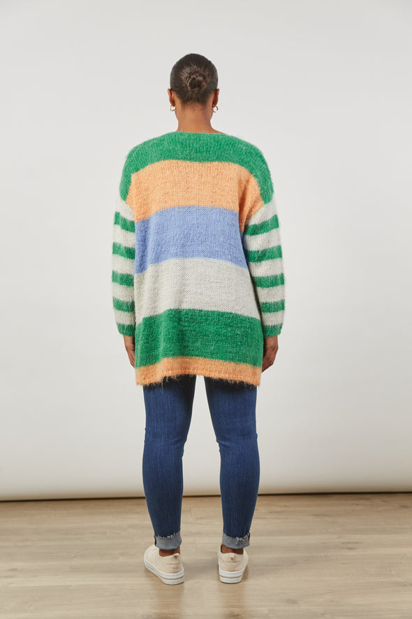 Serene Jumper - Meadow Stripe