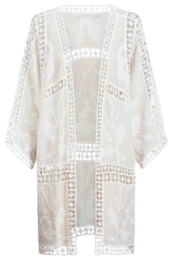 Oline Lace Kimono