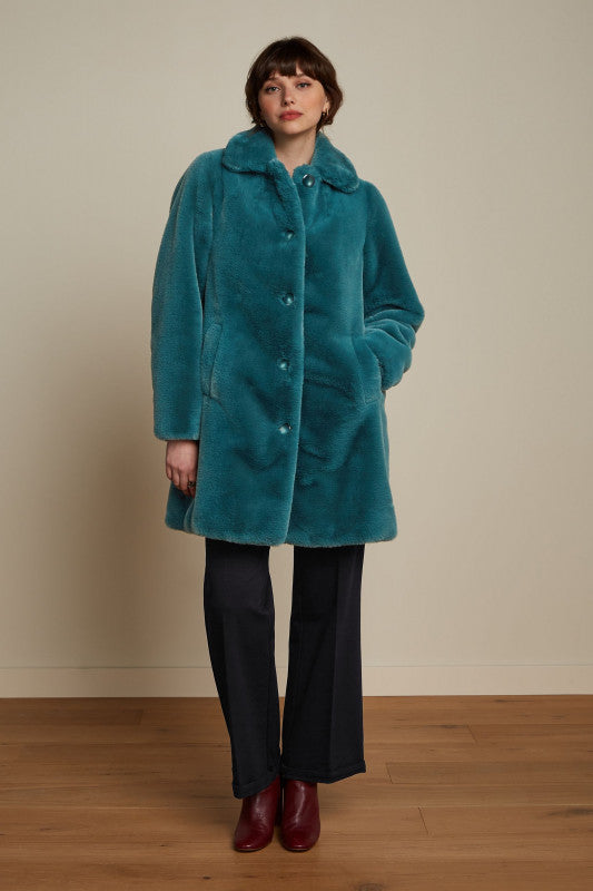 Anais Coat Philly - Sea Blue