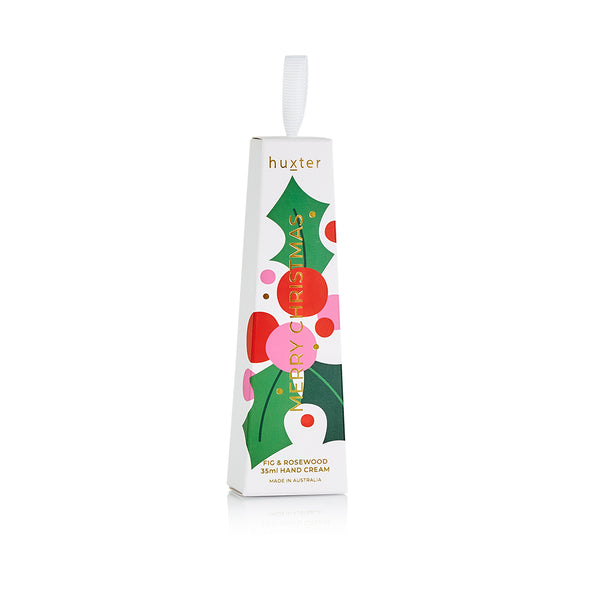Hanging 35ml Hand Cream - Xmas Flowers Collection