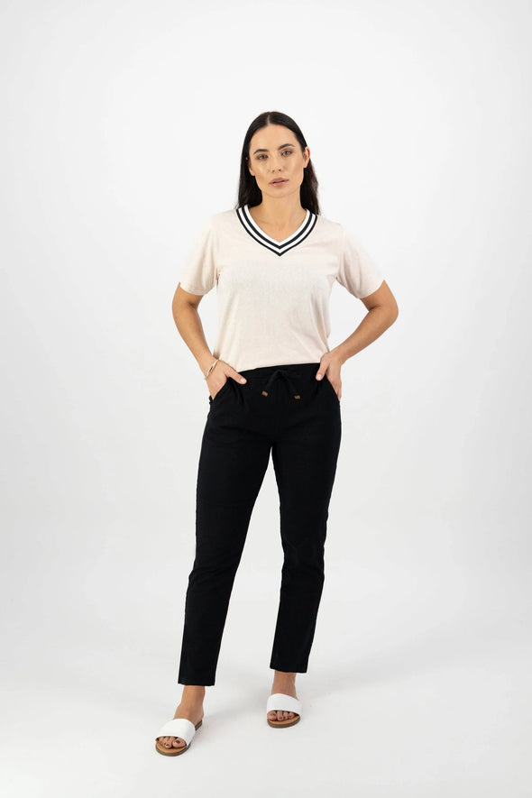 Ankle Grazer Pant -5791- Slim Leg