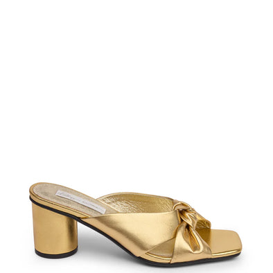 Hannah Heel Gold Calf