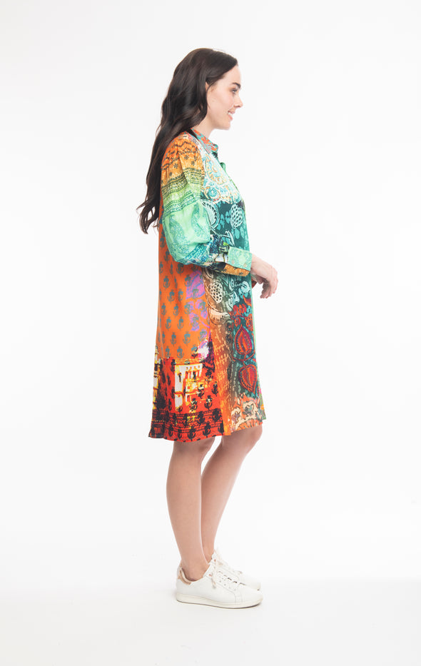 Taj Mahal Print Dress