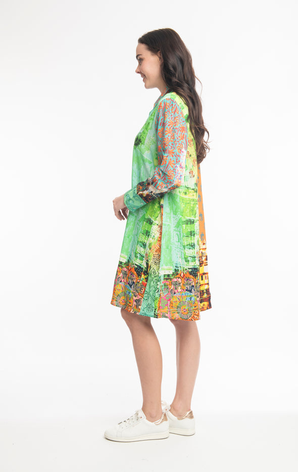 Taj Mahal Print Dress