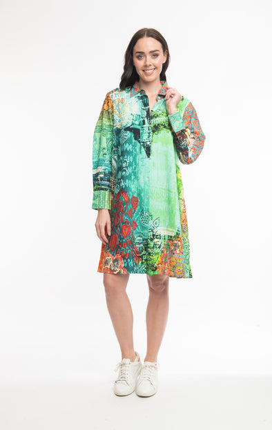 Taj Mahal Print Dress