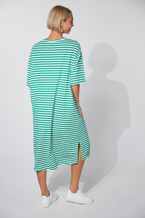 Mala TShirt Dress - Emerald