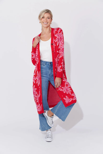 Miami cardigan chiili-pink