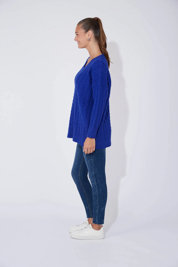 Cadiz Jumper One Size - Cobalt